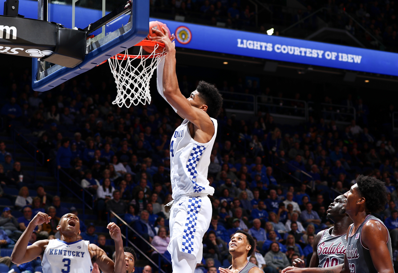 Nick Richards

Men's basketball beat SIU 71-59.

Photo by Chet White | UK Athletics