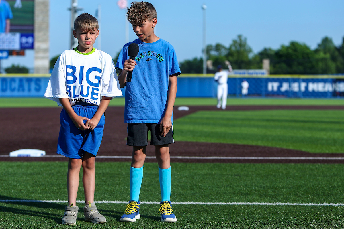 Play Ball Kids.

Kentucky loses to Auburn 3-6.

Photo by Sarah Caputi | UK Athletics