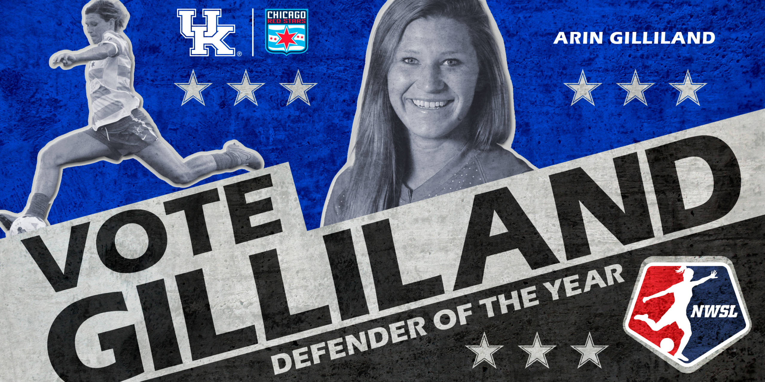 Arin Gilliland Named Finalist for 2016 NWSL Defender of the Year