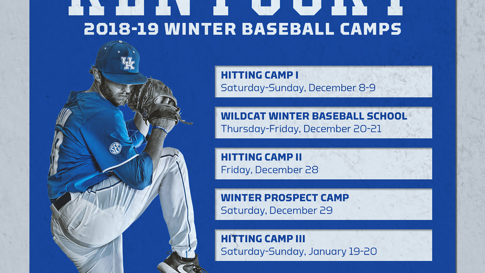 2018 Wildcat Winter Baseball School