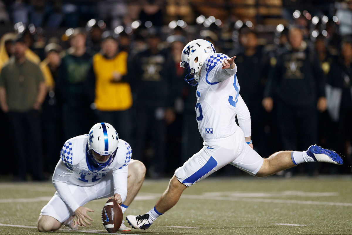 Matt Ruffolo.

Kentucky beats Vandy, 34-17.

Photo by Elliott Hess | UK Athletics