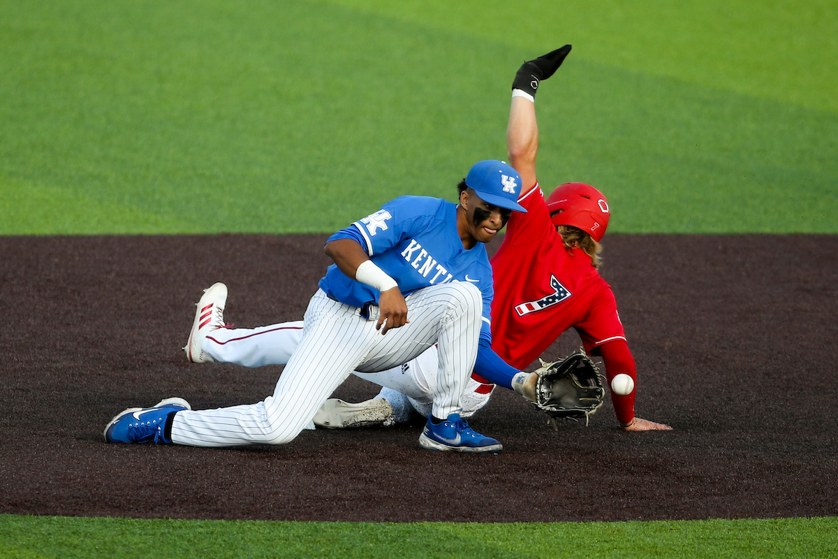 Ryan Ritter.

Kentucky loses to UofL 12-5.

Photo by Chet White | UK Athletics