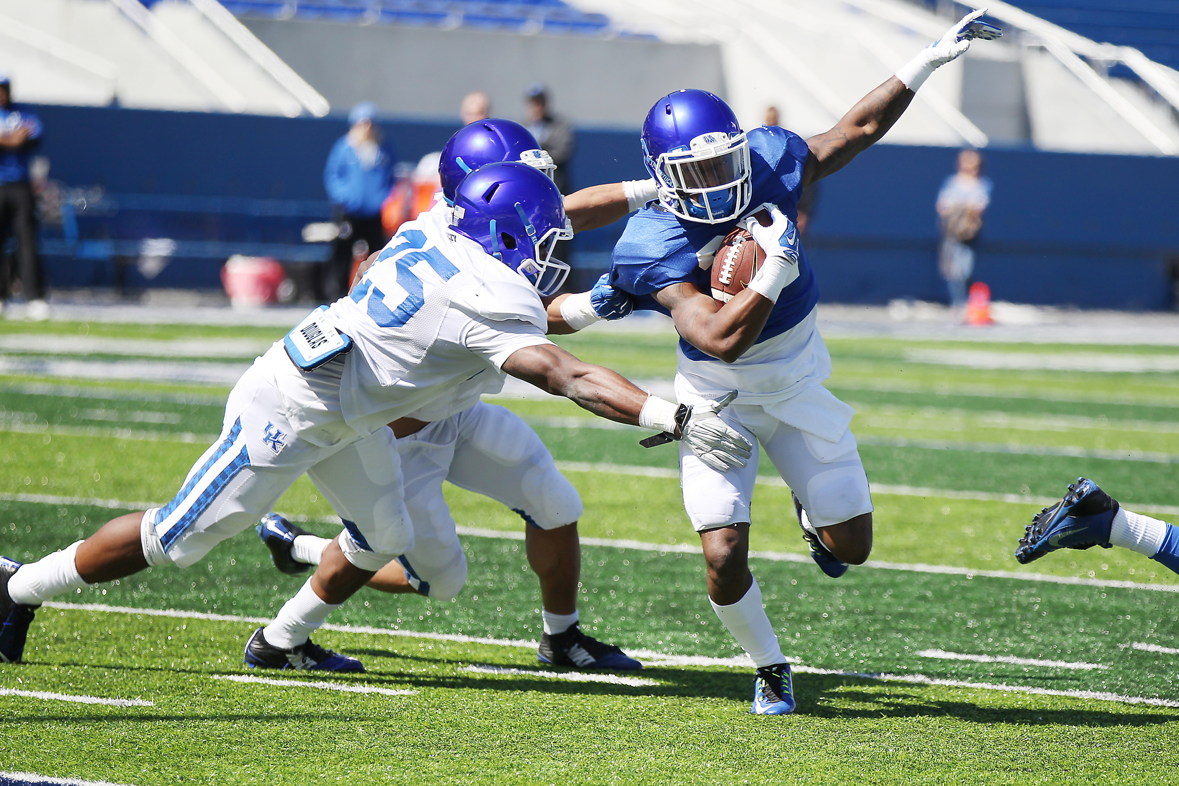 Football Open Practice Photo Gallery