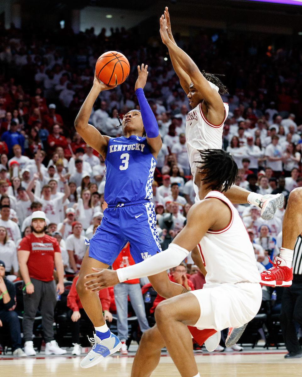 TyTy Washington Jr.

Kentucky falls to Arkansas, 75-73.

Photo by Elliott Hess | UK Athletics
