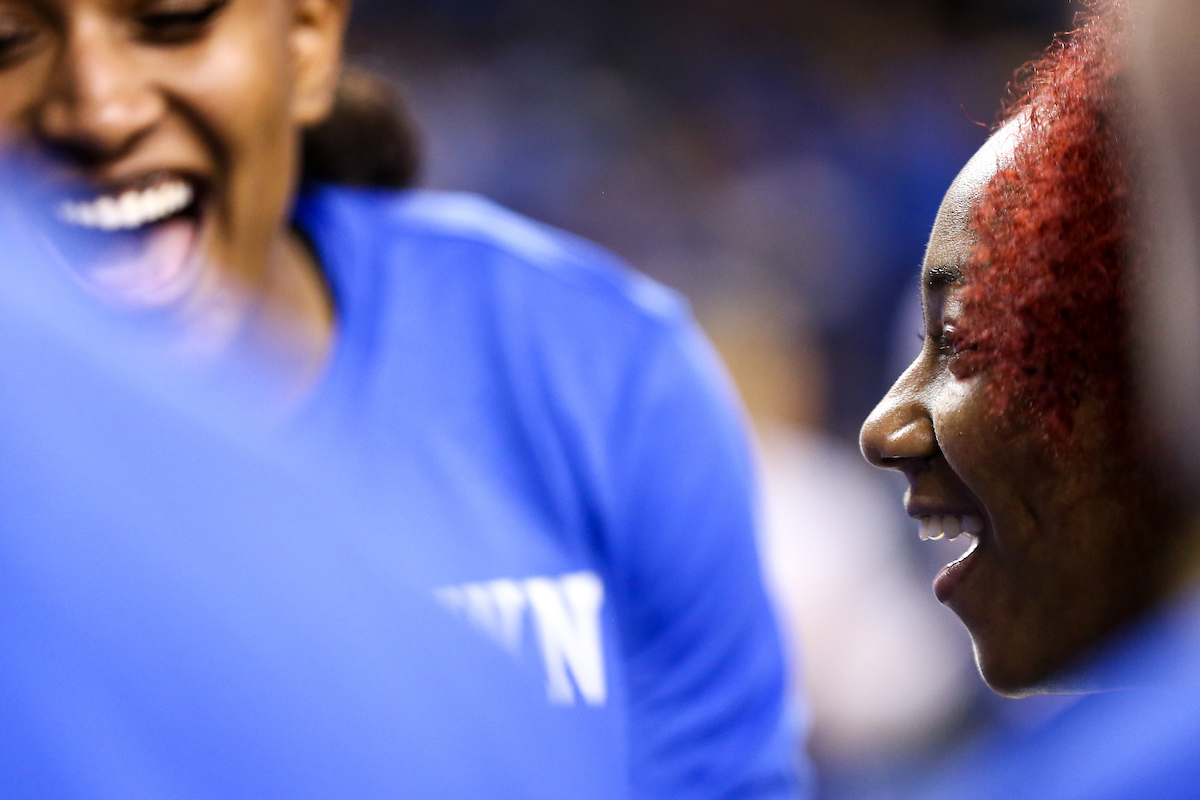 Jaida Roper. 

Kentucky beat Alabama 66 - 62. 

Photo by Eddie Justice | UK Athletics