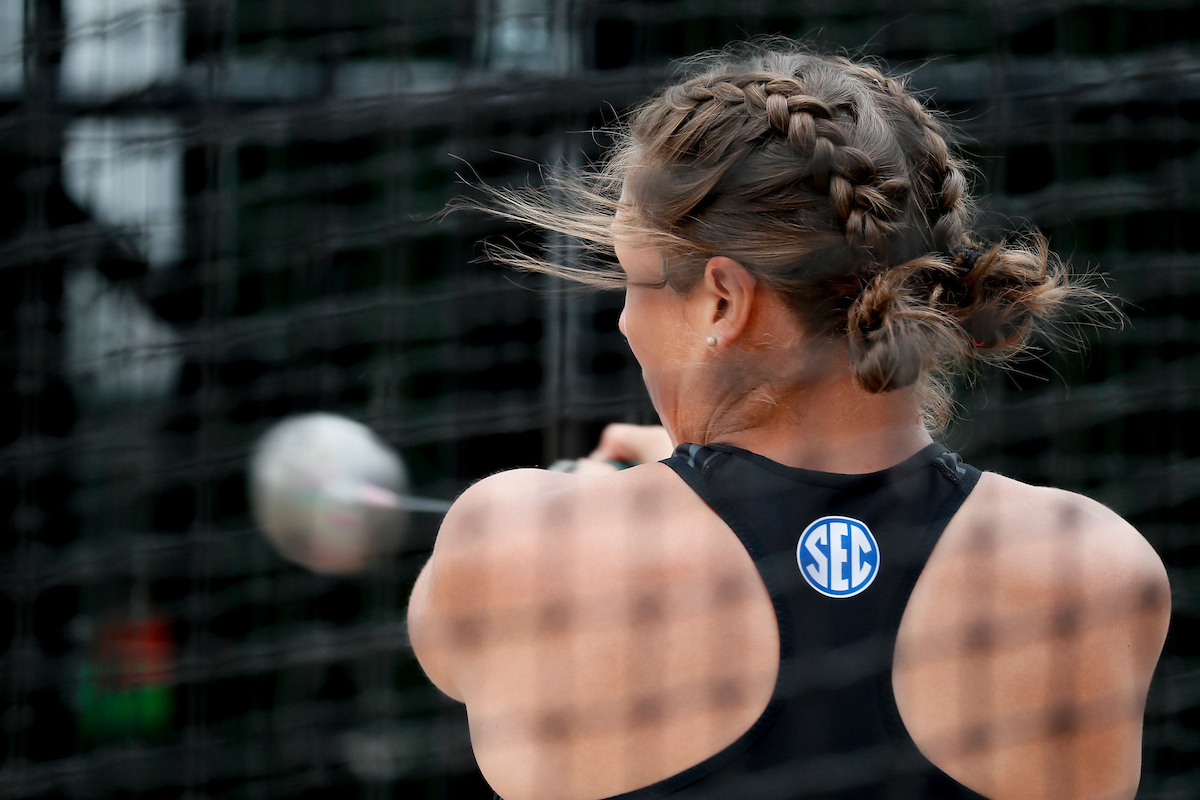 Molly Leppelmeier.

Day 2. 2021 NCAA Track and Field Championships.

Photo by Chet White | UK Athletics