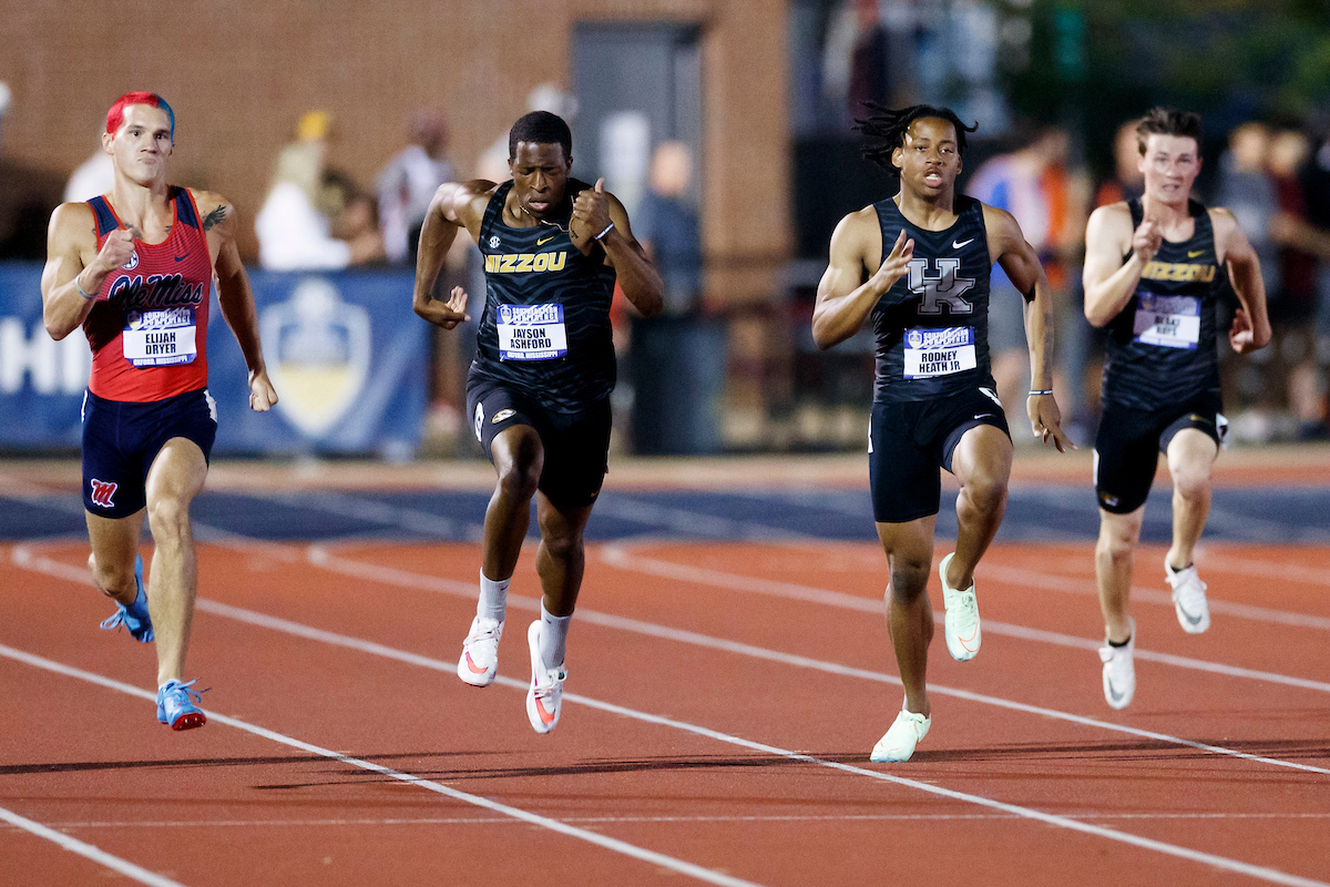Rodney Heath Jr.

SEC Outdoor Track and Field Championships Day 1.

Photo by Elliott Hess | UK Athletics