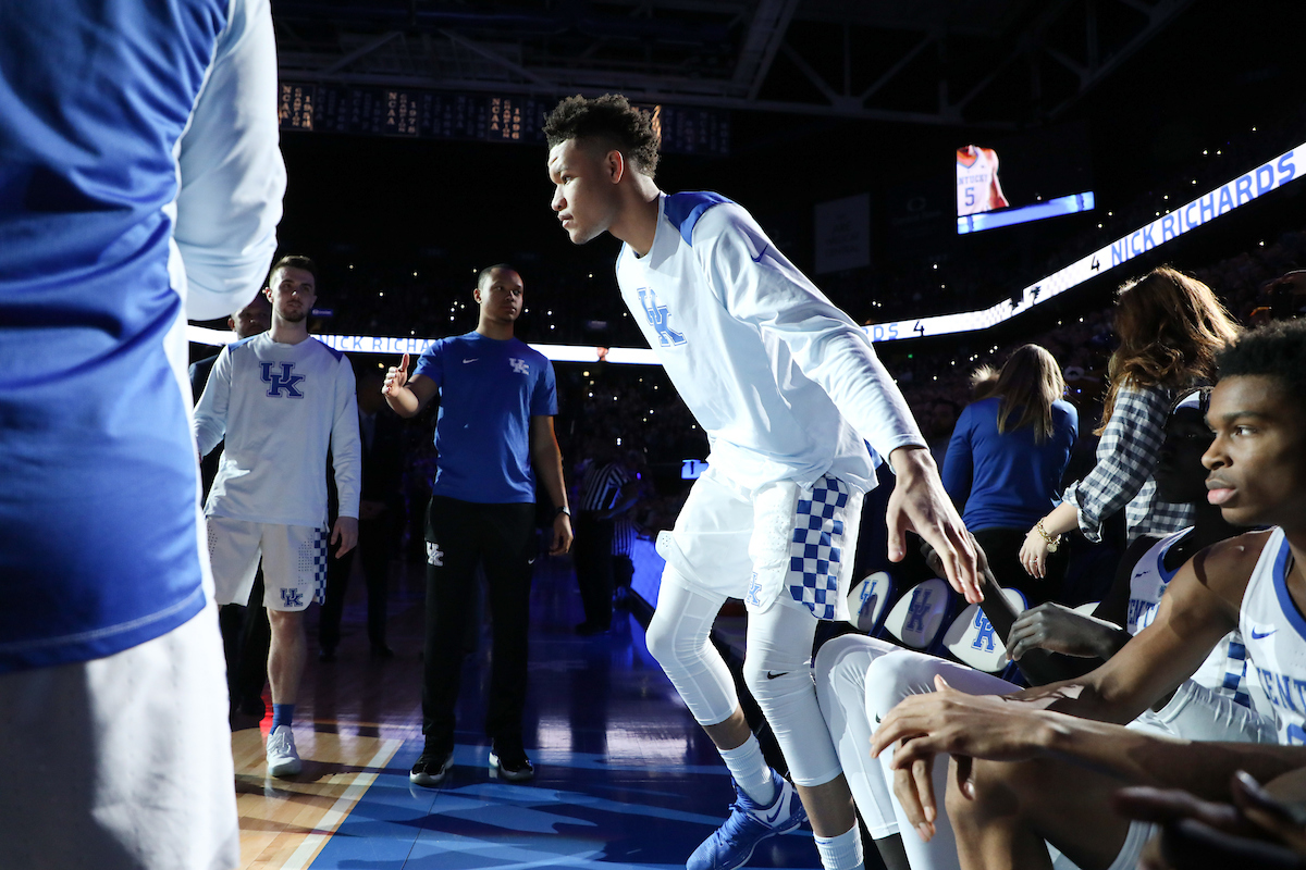 Kevin Knox.

The University of Kentucky men's basketball team beats Vanderbilt 83-81 on Tuesday, January 30, 2018 at Rupp Arena in Lexington, Ky.

Photo by Elliott Hess | UK Athletics