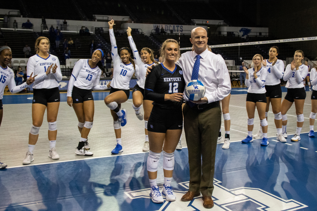 Gabby Curry.

UK sweeps LSU 3-0.

Photo by Hannah Phillips | UK Athletics