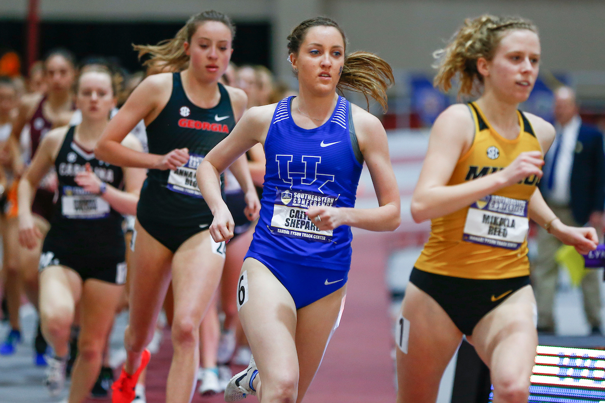 Caitlin Shepard.

Day two of the 2019 SEC Indoor Track and Field Championships.

Photo by Chet White | UK Athletics