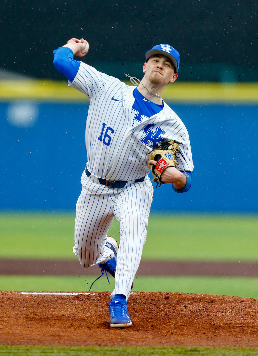 Cole Stupp. 

Kentucky beats Milwaukee, 10-0. 

Photo By Barry Westerman | UK Athletics