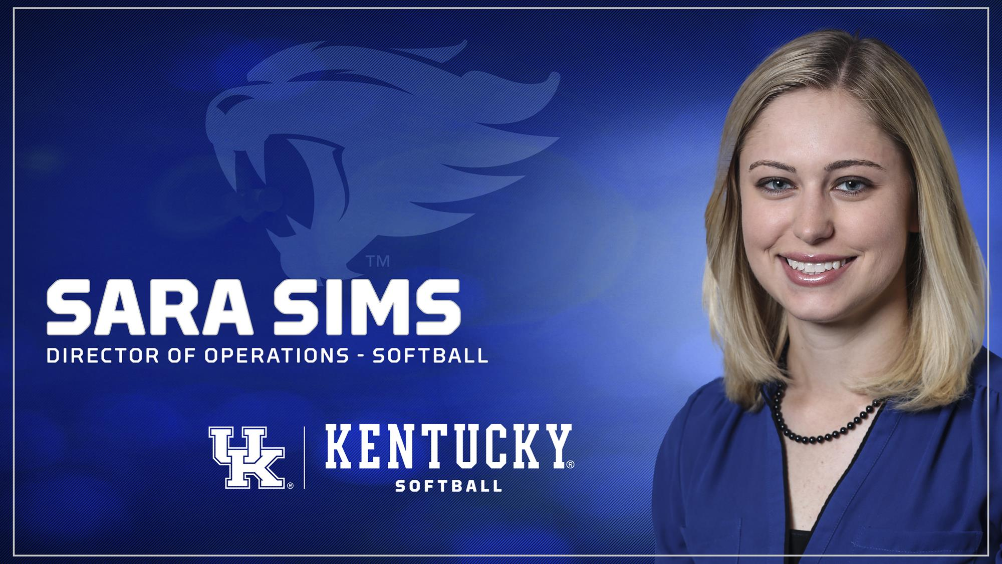 Sara Sims Named Kentucky Softball Director of Operations