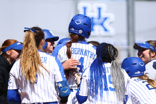 Renee Abernathy, Tatum Spangler, Rylea Smith.

Kentucky beats Auburn 5-4.

Photo by Grace Bradley | UK Athletics