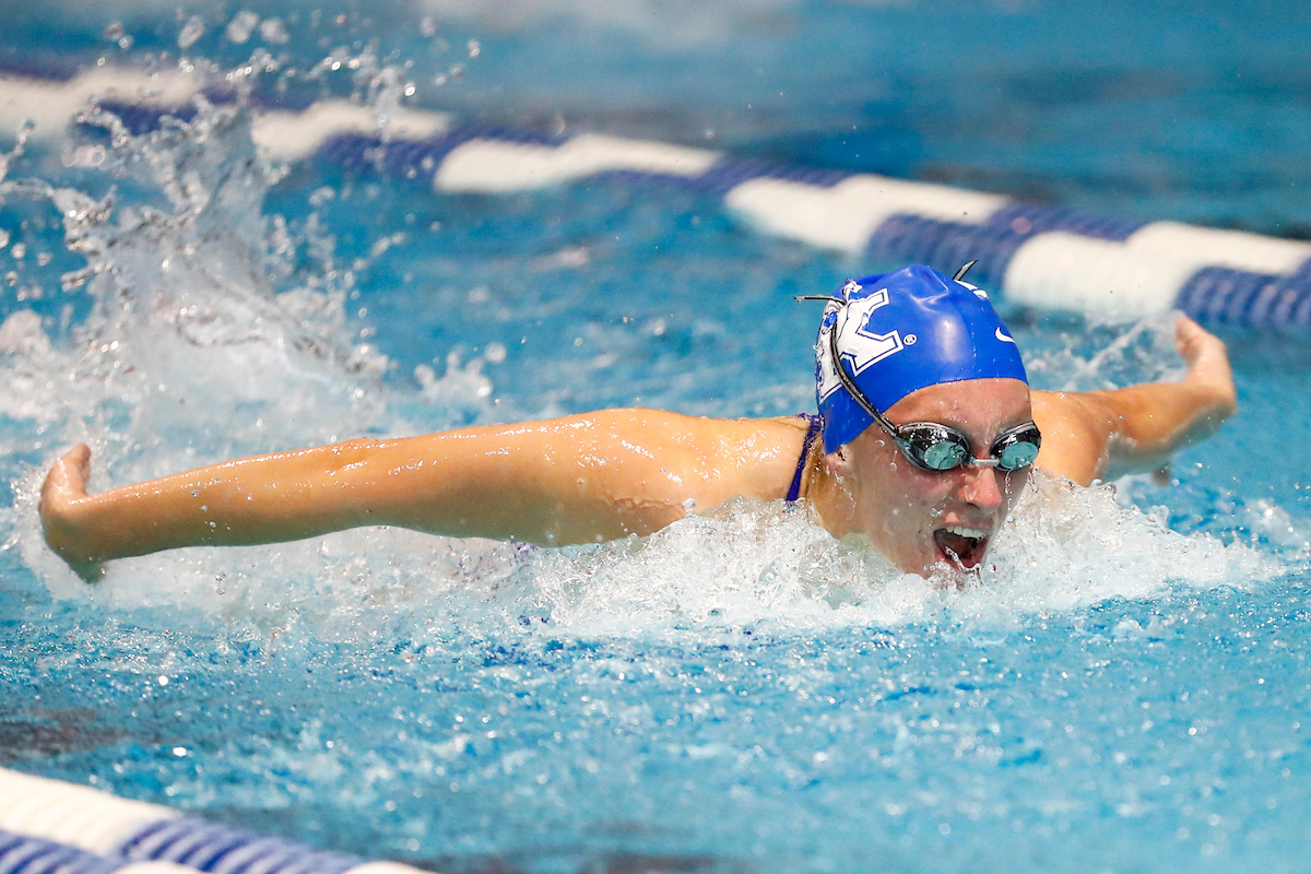 Kentucky Swim & Dive vs. Indiana & Notre Dame.

Photo by Isaac Janssen | UK Athletics