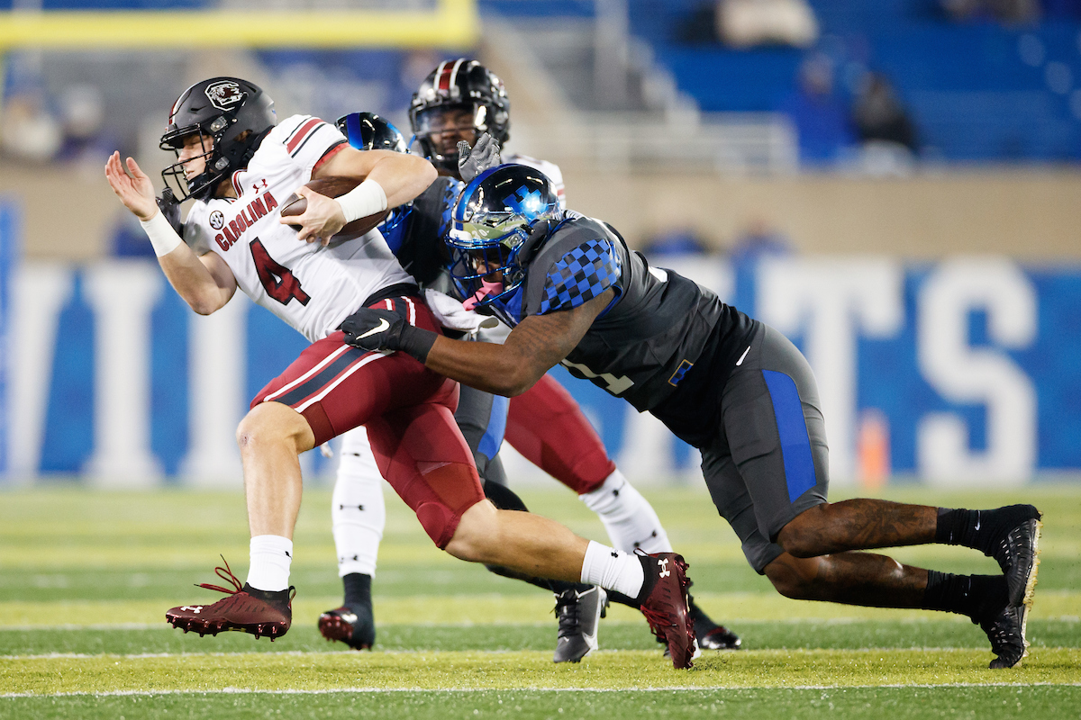 JAMAR WATSON.

Kentucky beats South Carolina, 41-18.

Photo by Elliott Hess | UK Athletics