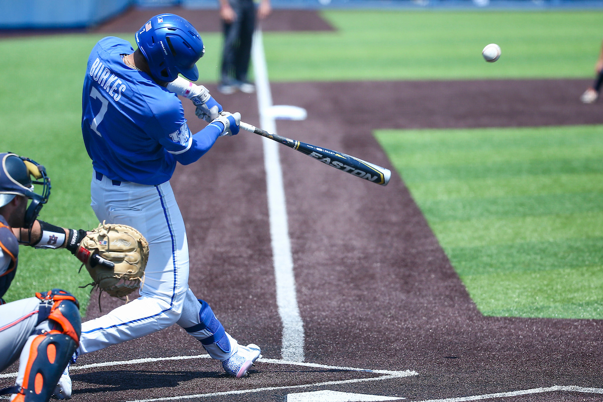Devin Burkes.

Kentucky beats Auburn 5-1.

Photo by Sarah Caputi | UK Athletics