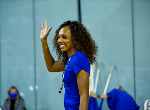 Kyra Elzy. 

Kentucky beat Lee 95-51.

Photo by Abbey Cutrer | UK Athletics