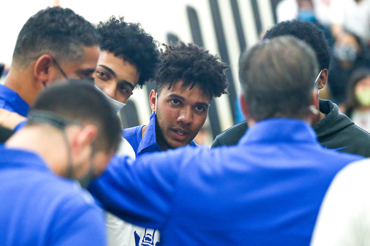 Jacob Toppin. Keion Brooks Jr. 

The Kentucky men's basketball team visited Fort Knox on Friday to visit with students and take a tour of the General George Patton Museum.

Photo by Grace Bradley | UK Athletics
