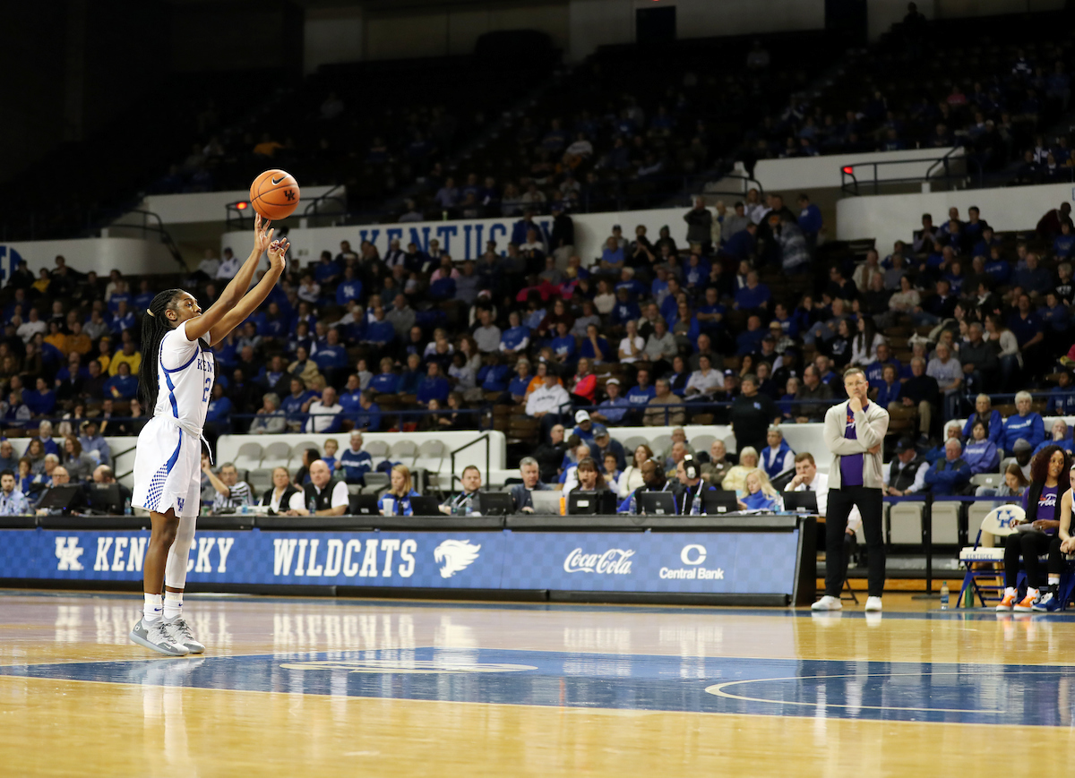Taylor Murray

The UK Women's Basketball team beats Mizzou. 

Photo by Britney Howard  | UK Athletics