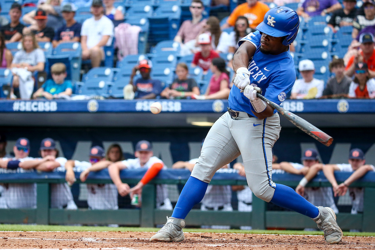 Oraj Anu.

Kentucky beats Auburn 3-1.

Photo by Sarah Caputi | UK Athletics