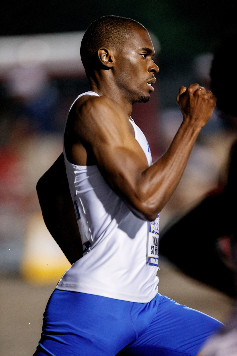 Dwight St. Hillaire.

SEC Outdoor Track and Field Championships Day 2.

Photo by Elliott Hess | UK Athletics