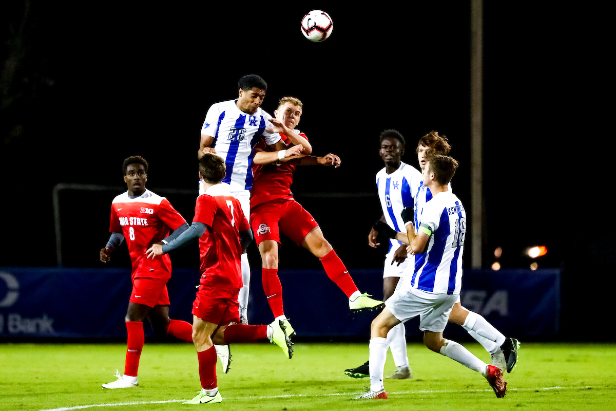 Nicolas Blassou. 

Kentucky defeats Ohio State University 2-1. 

Photo by Eddie Justice | UK Athletics