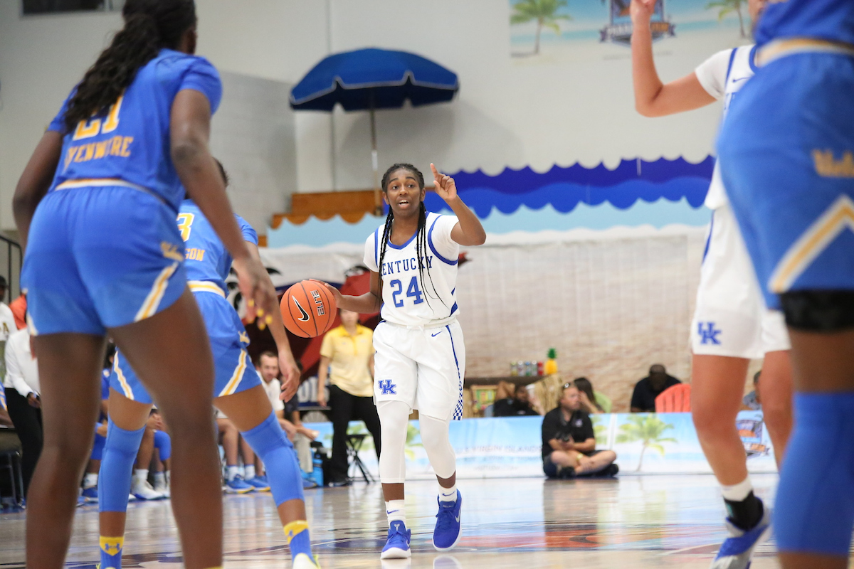 Game Two - Kentucky vs. UCLA

The women's basketball team travels to Saint Thomas to compete in the 2018 Paradise Jam Tournament from November 22nd-24th at the University of the Virgin Islands.

Photos by Noah J. Richter | UK Athletics
