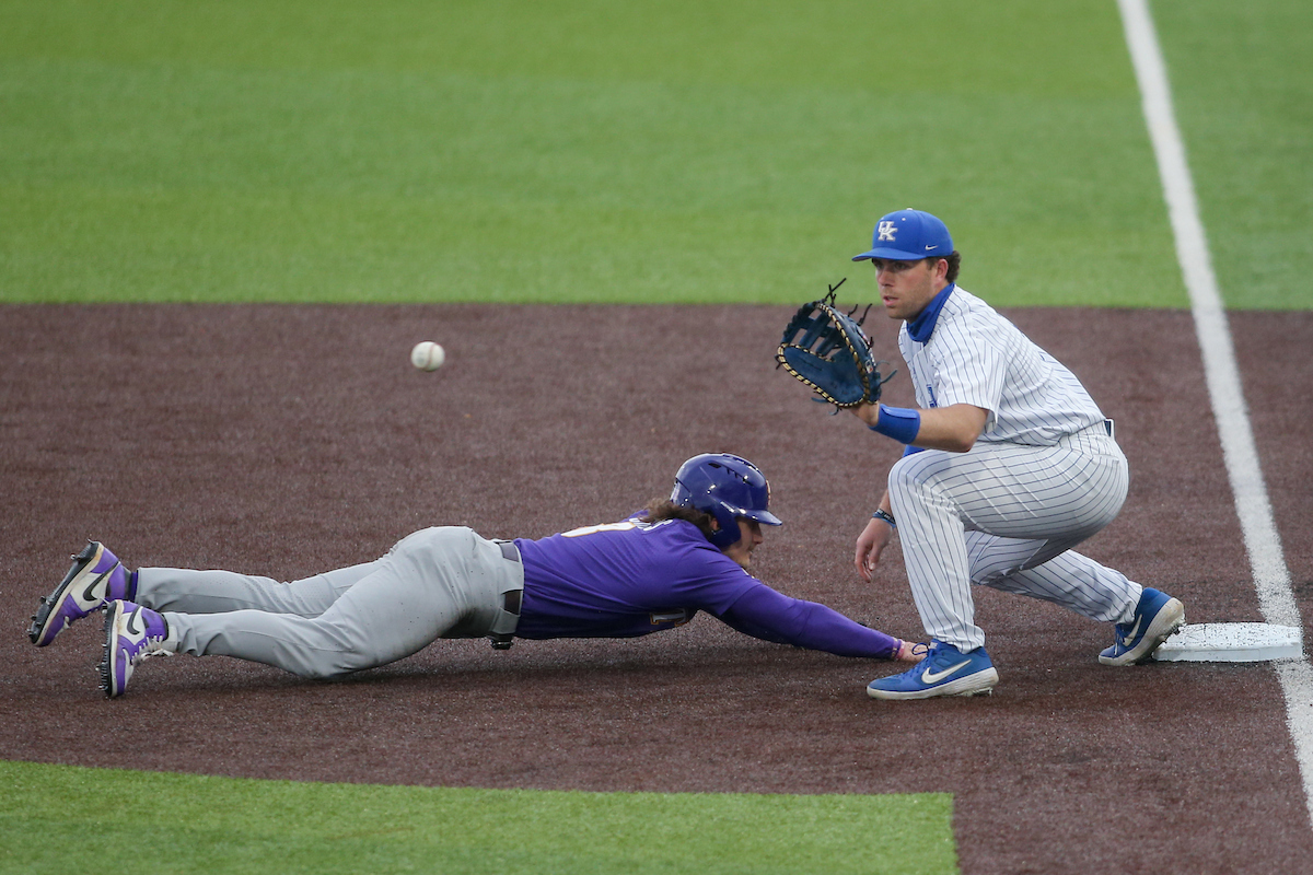 TJ Collett.

Kentucky loses to LSU 8 - 6.

Photo by Sarah Caputi | UK Athletics