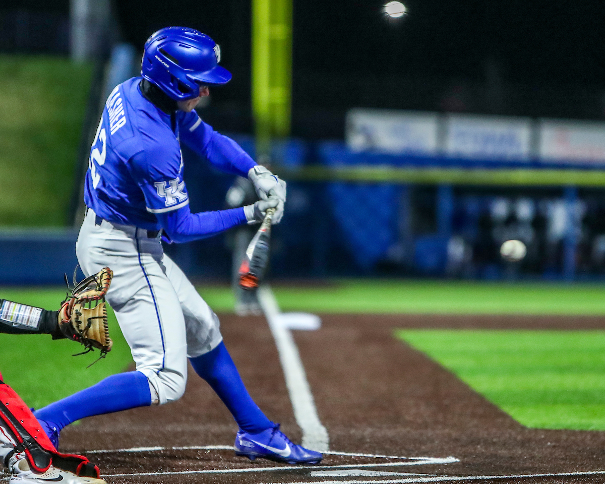 John Thrasher.

Kentucky loses to Georgia 2-4.

Photo by Sarah Caputi | UK Athletics