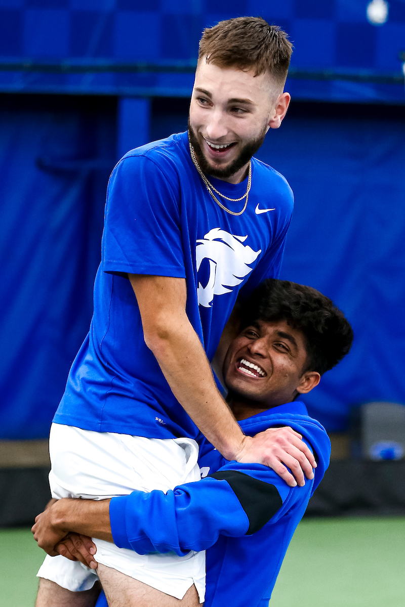 Celebration.

Kentucky defeats Tennessee 4-3.

Photo by Eddie Justice | UK Athletics