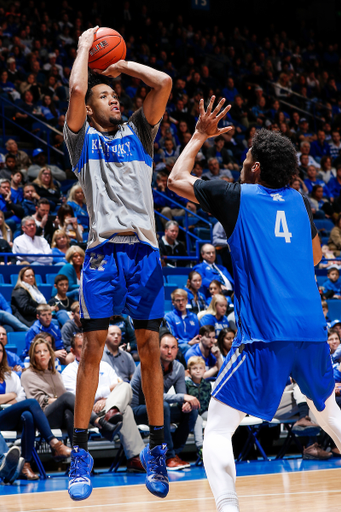 EJ Montgomery.

2018 Blue-White game.

Photo by Chet White | UK Athletics