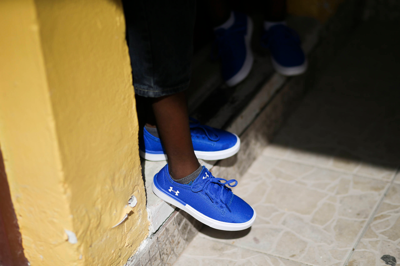 MBB Wildcats Visit Samaritan’s Feet UK Athletics