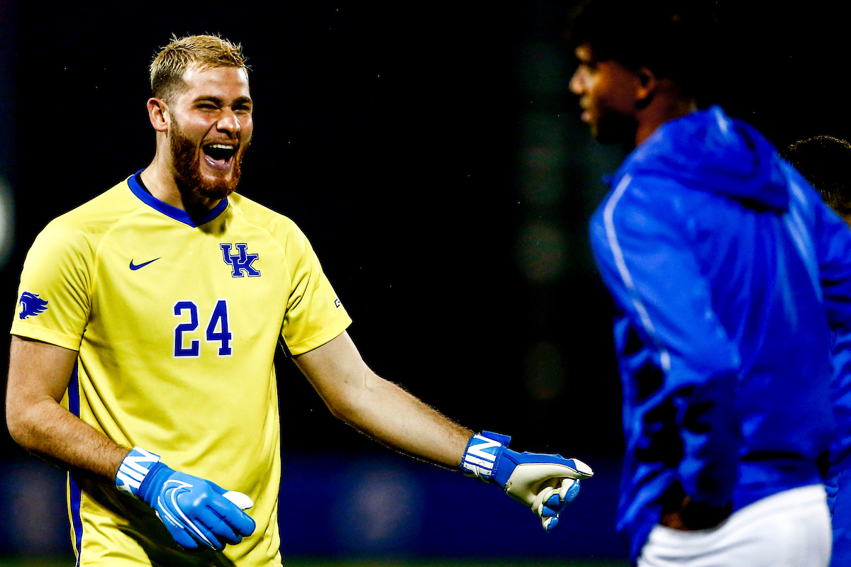 Enrique Facusse. 

Kentucky defeats Wright State University 7-1. 

Photo by Eddie Justice | UK Athletics