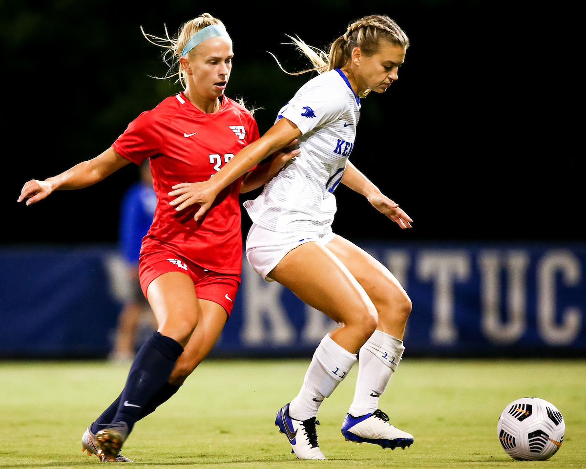 Julia Grosso.

Kentucky ties Dayton 0-0.

Photo by Eddie Justice | UK Athletics