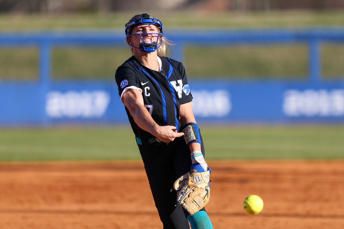 AUTUMN HUMES.

Kentucky wins both matches against Dayton.

Photo by Hannah Phillips | UK Athletics