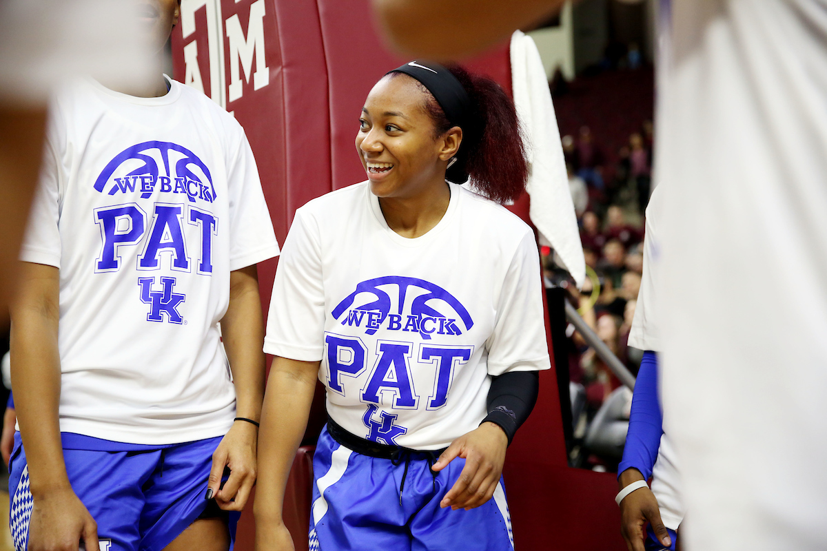 The UK Women's Basketball falls to Texas A&M. 
Photo by Hannah Phillips  | UK Athletics