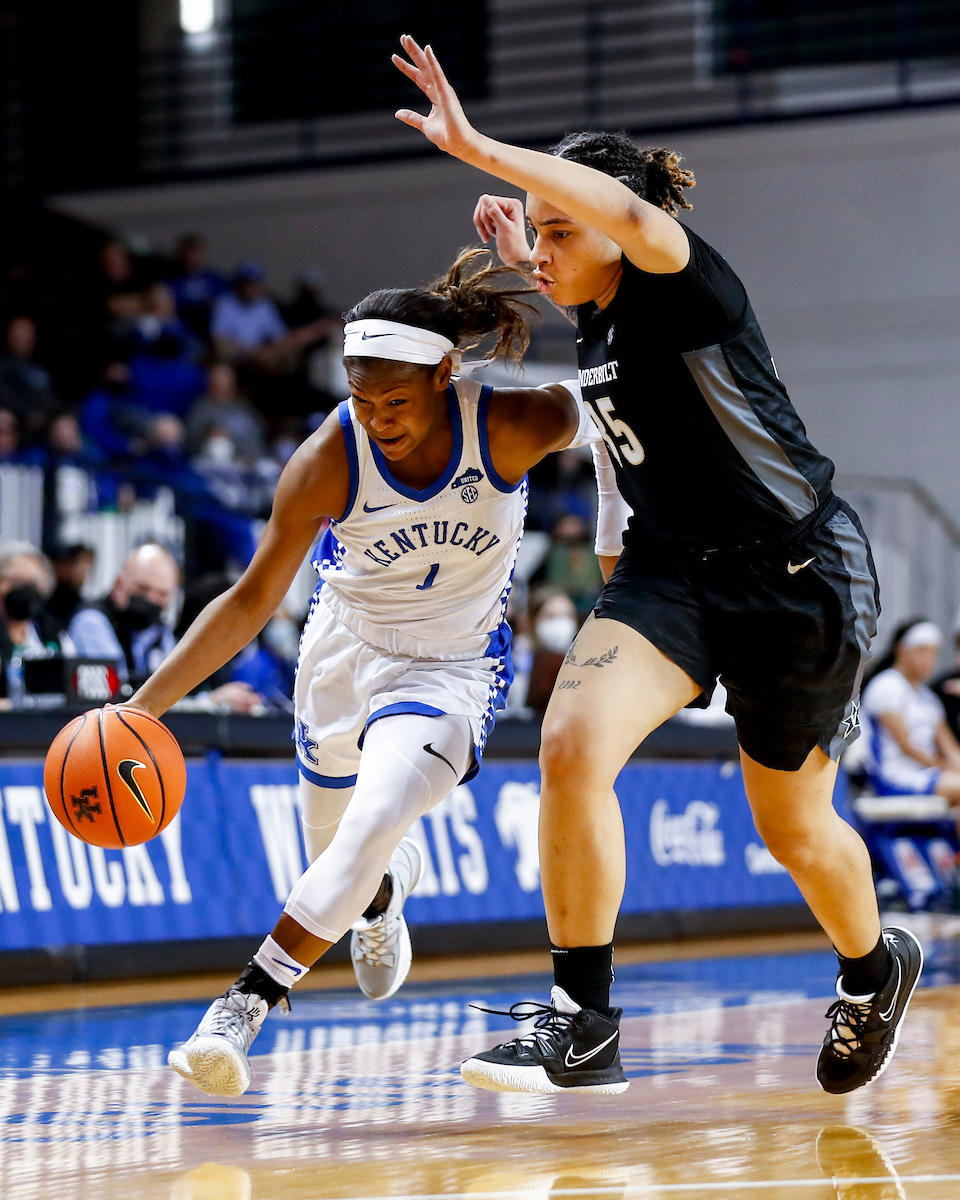 Robyn Benton.

Kentucky beats Vanderbilt 69-65.

Photo by Grace Bradley | UK Athletics