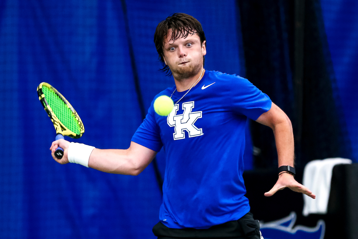 JJ Mercer.

Kentucky defeats Tennessee 4-3.

Photo by Eddie Justice | UK Athletics
