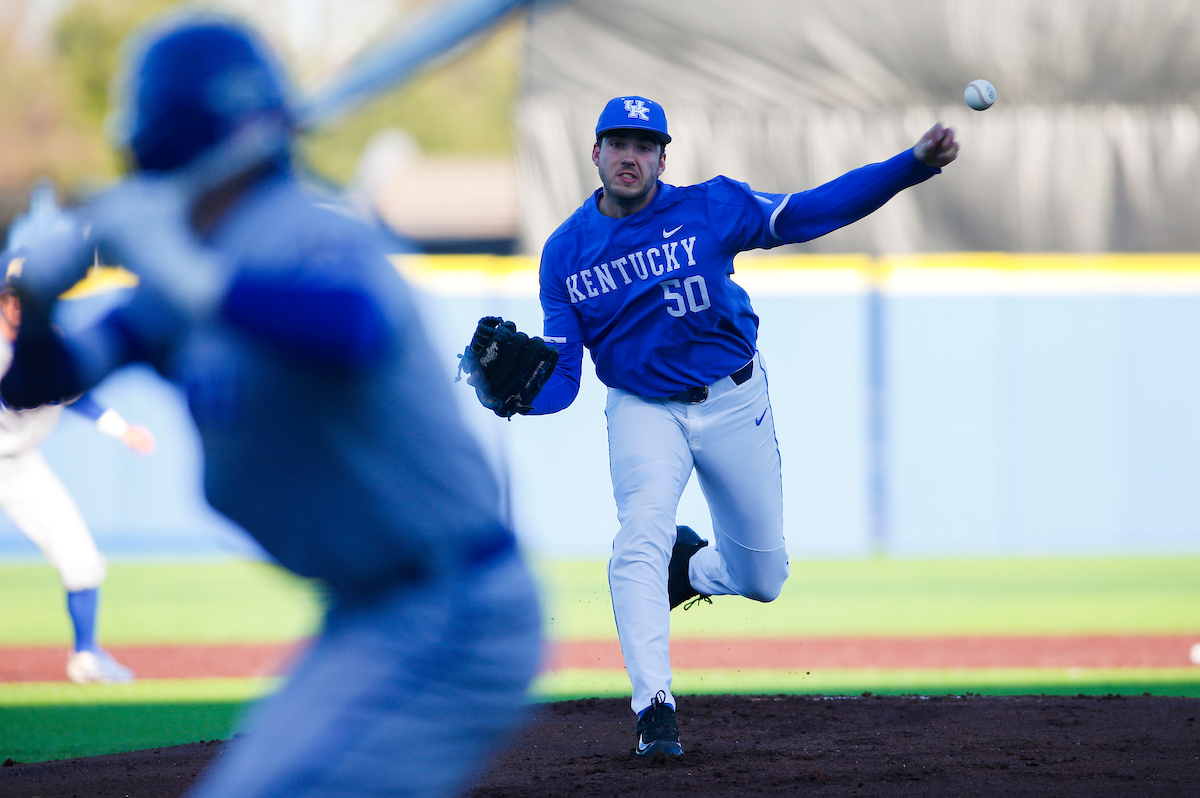 MASON HAZELWOOD.

Kentucky comes out on top of MSU 7-0 on Tuesday, March 26


Photo by Isaac Janssen | UK Athletics