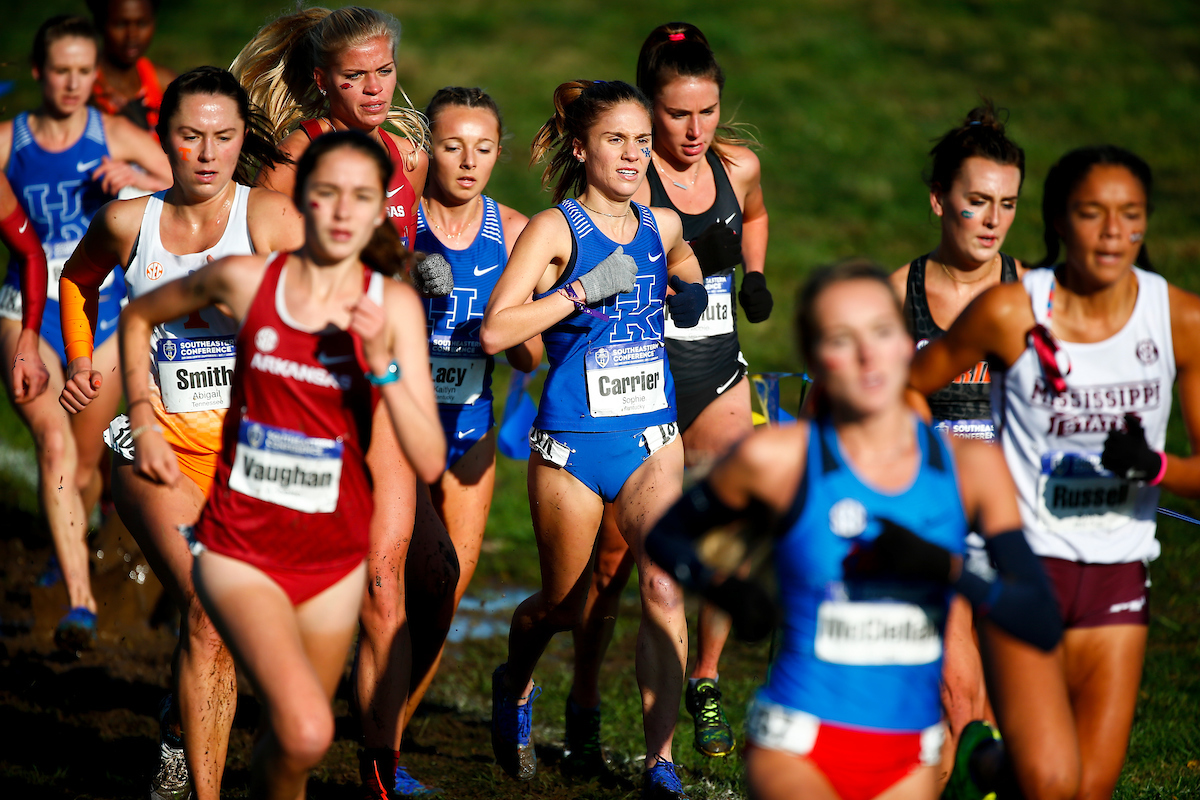 Sophie Carrier.

2019 SEC Cross Country Championships.

Photo by Isaac Janssen | UK Athletics