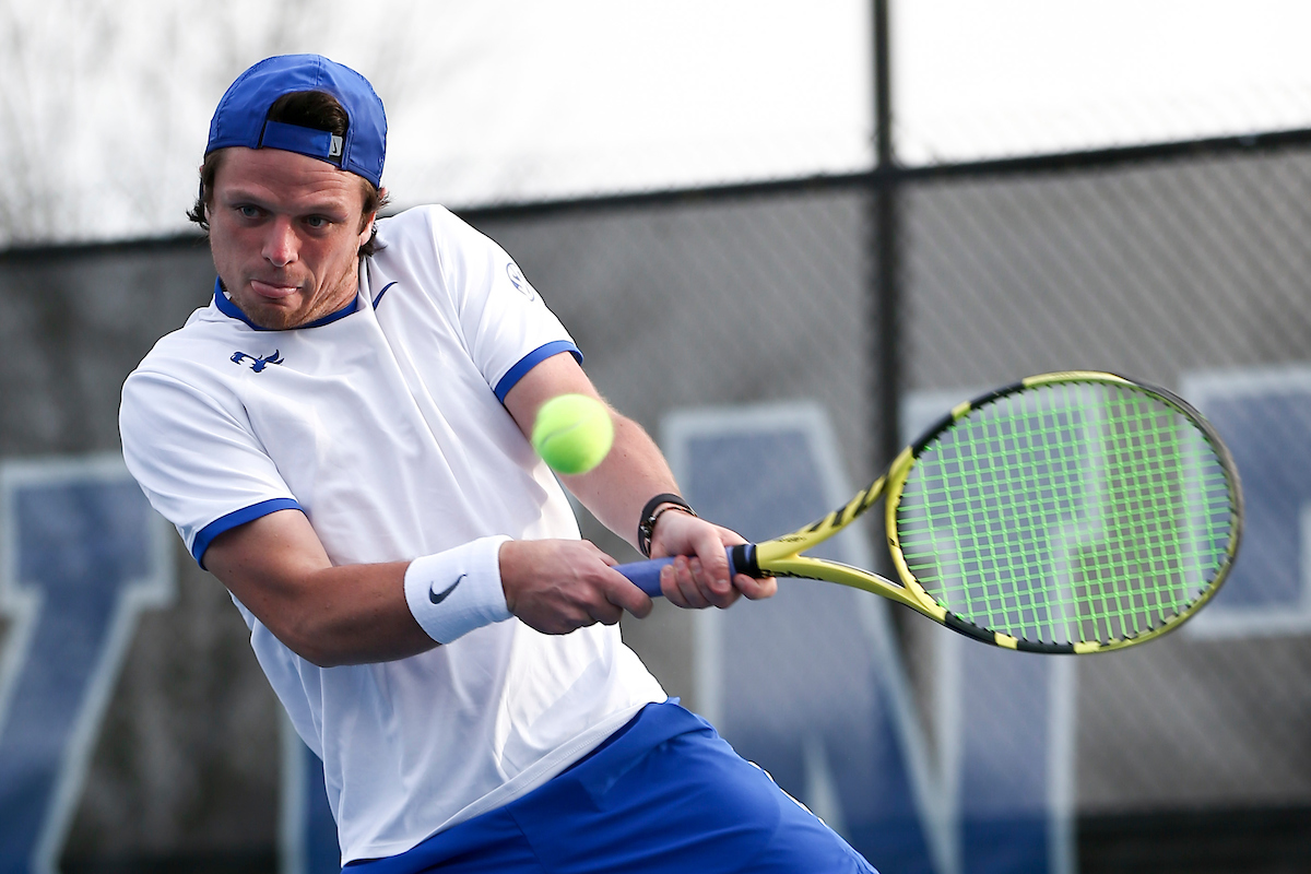 JJ Mercer.

Kentucky sweeps Alabama 7-0.

Photo by Grace Bradley | UK Athletics