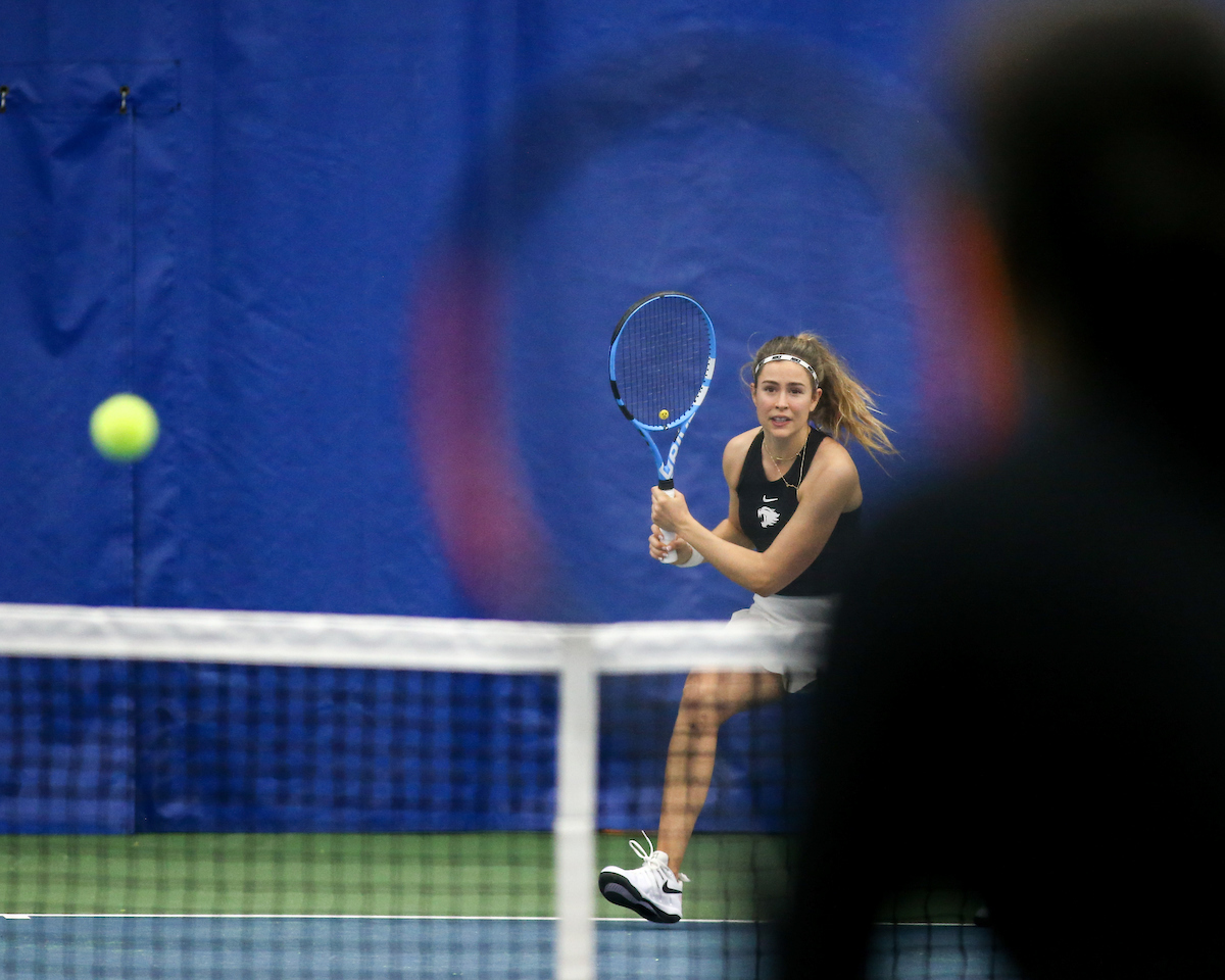 Carla Girbau. 

Kentucky beats Miami 7-0.

Photo by Eddie Justice | UK Athletics