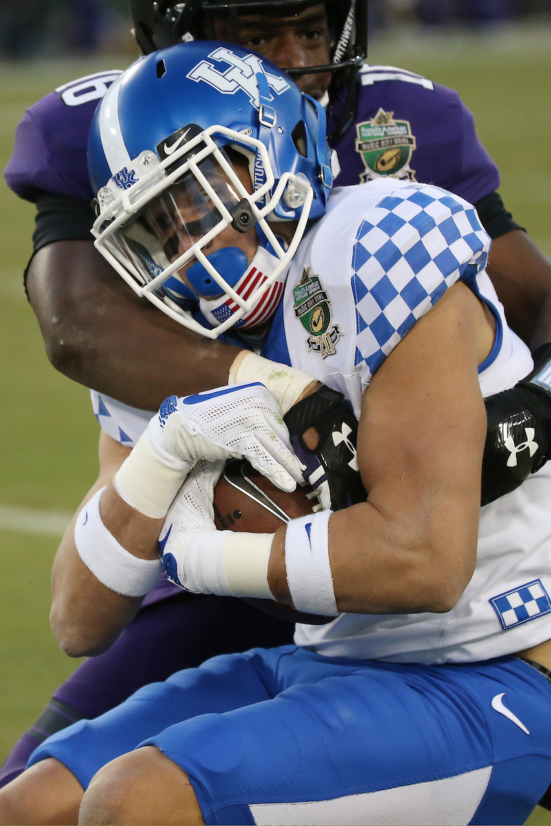 Charles Murphy.

The University of Kentucky football team falls to Northwestern 23-24 in the Music City Bowl on Friday, December 29, 2017, at Nissan Field in Nashville, Tn.

Photo by Chet White | UK Athletics