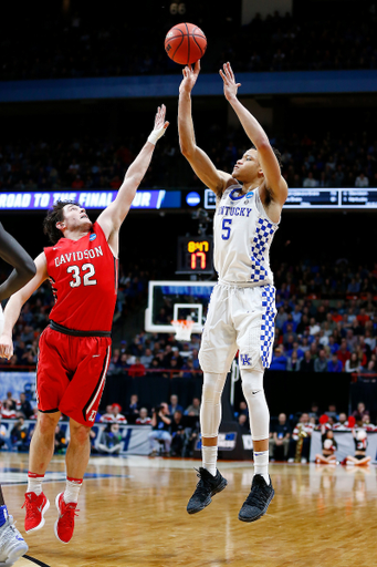 Kevin Knox.

Photos from the University of Kentucky men's basketball team beat Davidson 78-73 in the first round of the 2018 NCAA tournament on Thursday, March 15, 2018, at Taco Bell Arena in Boise, ID.

Photo by Chet White | UK Athletics