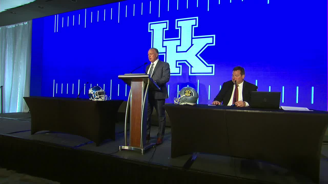 FB: Coach Stoops - SEC Media Day 2019