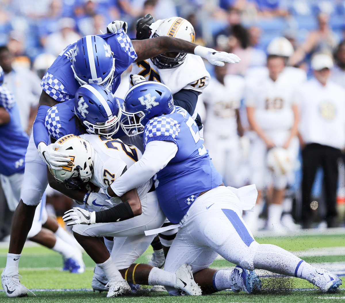 UK football beats Murray State 48-10.


Photo by Elliott Hess | UK Athletics
