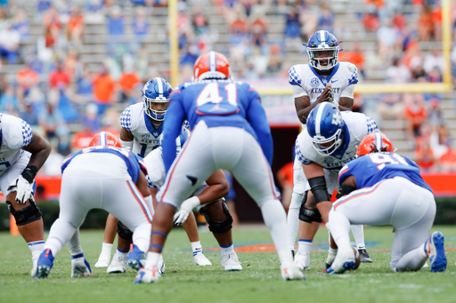 TERRY WILSON.

Kentucky falls to Florida, 34-10.

Photo by Elliott Hess | UK Athletics