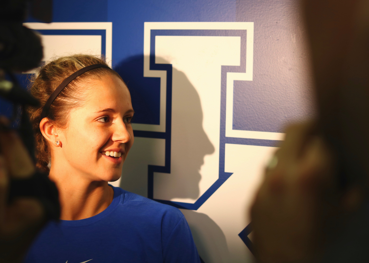 Katie Reed.

Kentucky Baseball and Softball Media Day on February 5th, 2019.

Photo by Noah J. Richter | UK Athletics