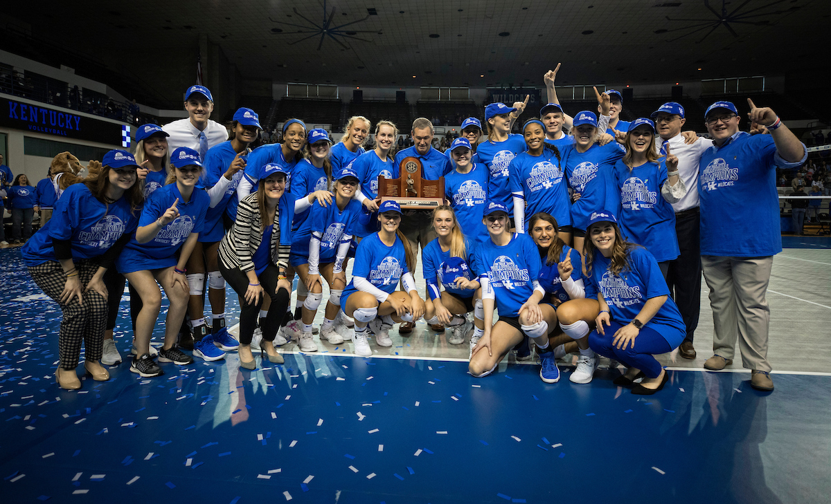 as Kentucky defeated  Auburn 3-0 on November 24, 2018.  Photo by Mark Cornelison | UKphoto