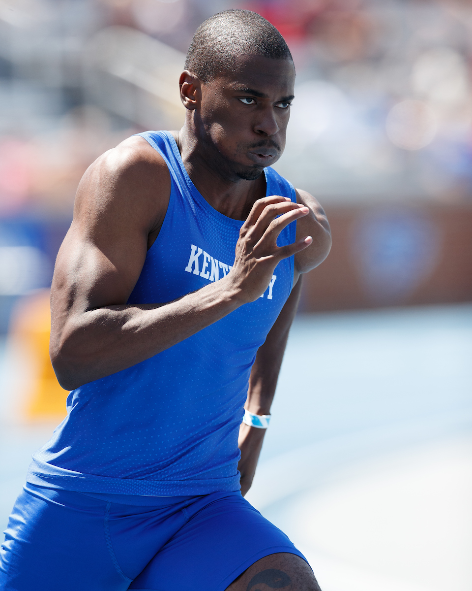 Dwight St. Hillaire.

Day two of the Kentucky Invitational.

Elliott Hess | UK Athletics